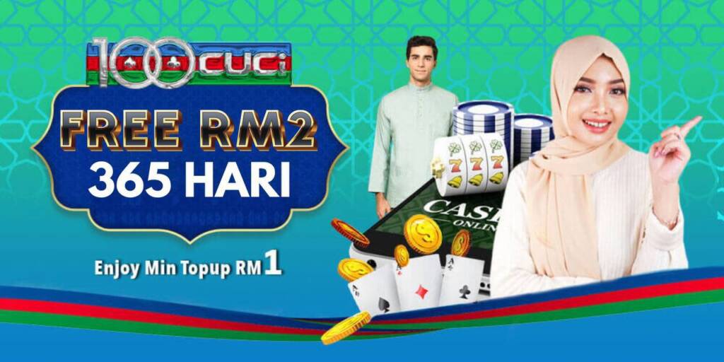 100cuci welcome bonus