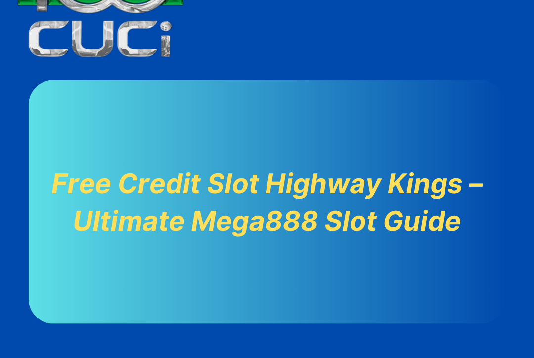 free-credit-slot-mega888