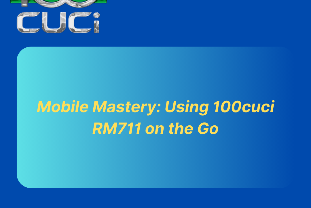 100cuci RM711 on the Go