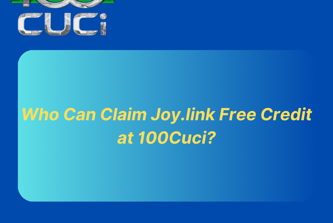 Who Can Claim Joy.link Free Credit