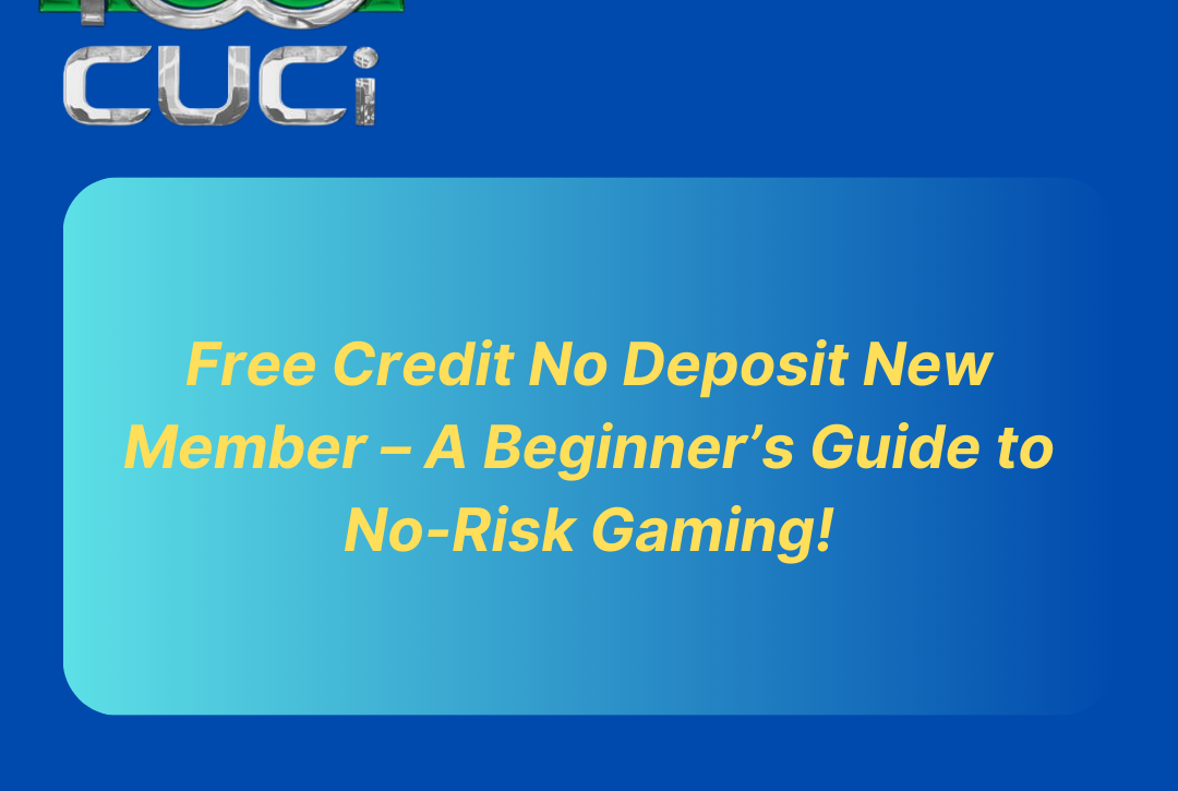 Free Credit No Deposit New Member
